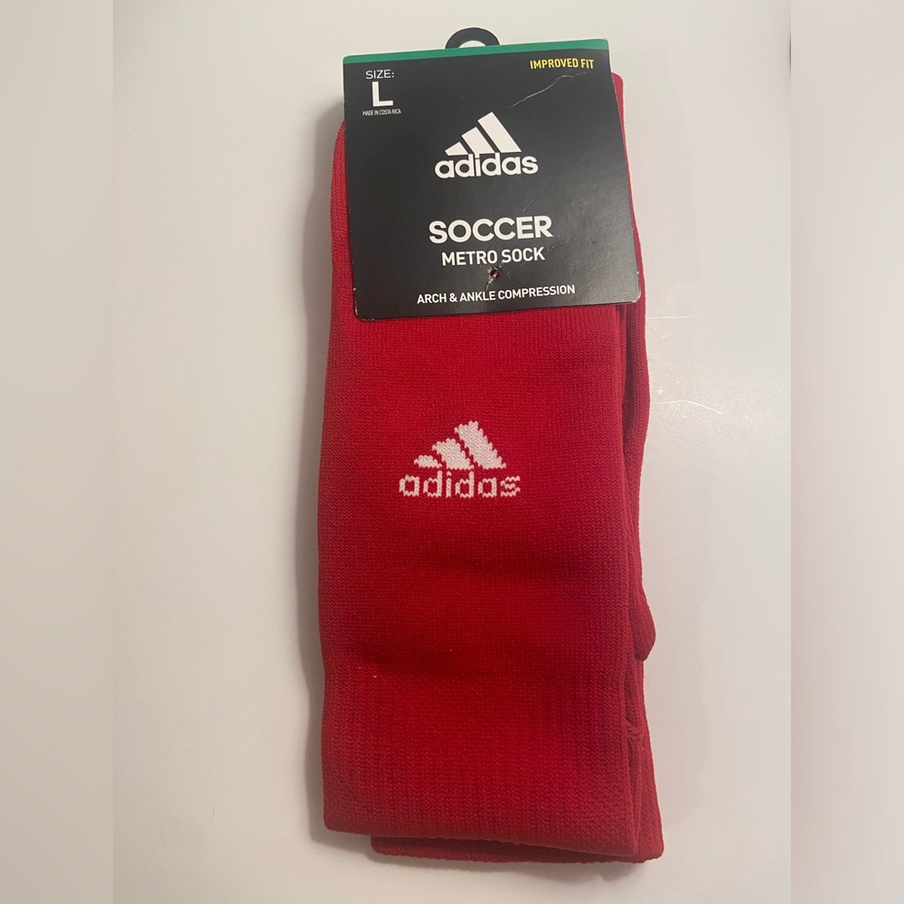 Adidas Metro Soccer Sock Size L